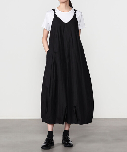 Bshop ワンピース eunoia | ツイスト Vネックノースリーブワンピース