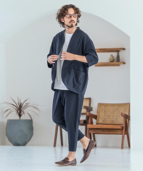 ノーカラージャケット メンズ（サイズ（S/M/L）：S）のおすすめ人気