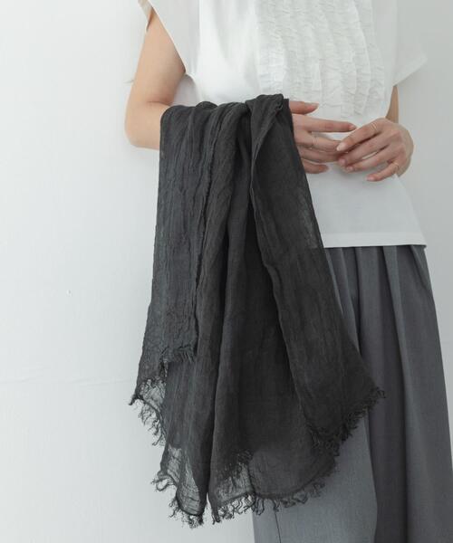 URBAN RESEARCH Sonny Label ストール マフラー イタリア製リネン