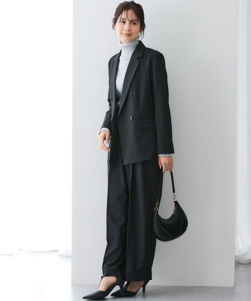「7days Life Styling」 テーラードジャケット LL ブラック レディース_画像6