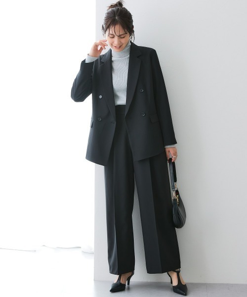 「7days Life Styling」 テーラードジャケット LL ブラック レディース_画像8
