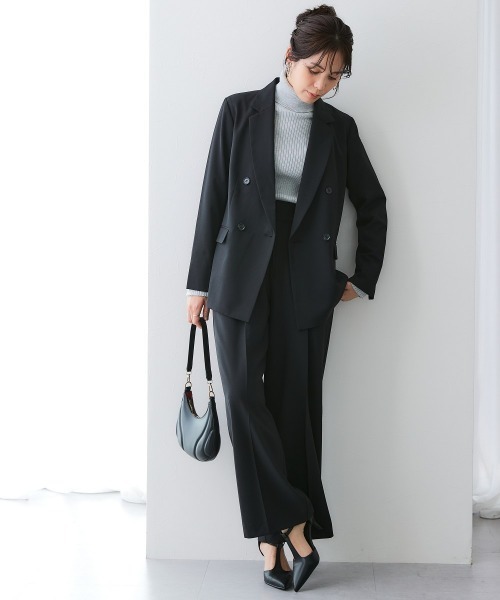 「7days Life Styling」 テーラードジャケット LL ブラック レディース_画像9