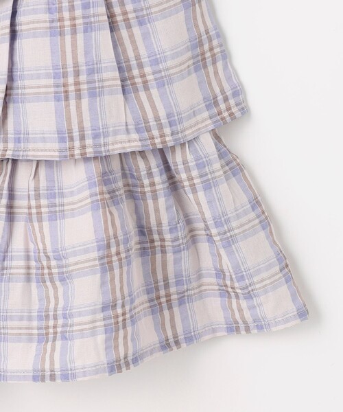 ANY（エニィ） スカート ティアード チェックスカパン キッズ 子供服