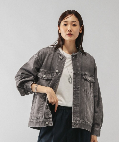 GLOBAL WORK（グローバルワーク） デニムジャケット LARGE グレー