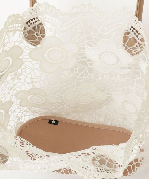 「MARY QUANT」 トートバッグ - ホワイト レディース_画像4