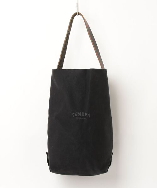 TEMBEA（テンベア） ワンポイントトートバッグ - ブラック レディース