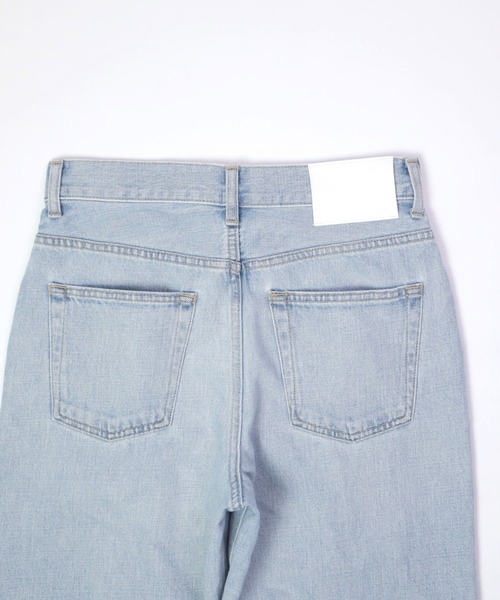 「D.M.G.」 デニムパンツ SS ライトインディゴブルー レディース_画像9