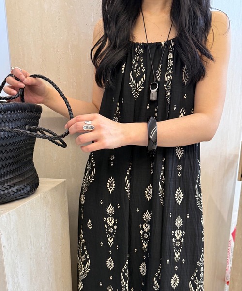 「DAY CLOSET」 キャミソールワンピース FREE アイボリー レディース_画像6