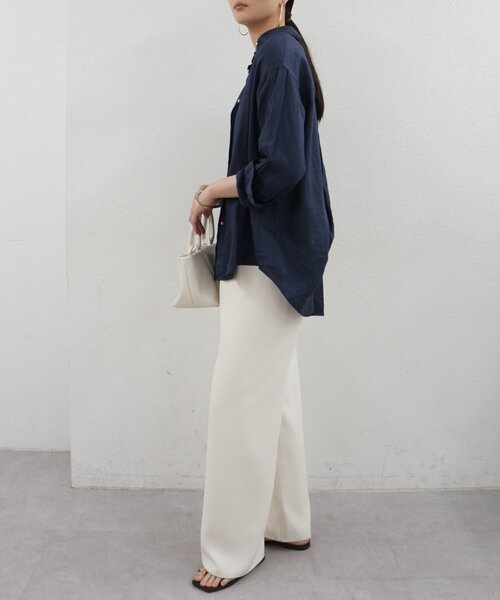 「LOUNGEDRESS」 イージーパンツ MEDIUM ブラウン レディース_画像6