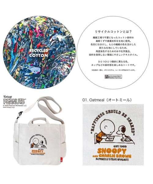 「Vintage PEANUTS」 ショルダーバッグ FREE ホワイト系その他 レディース_画像8