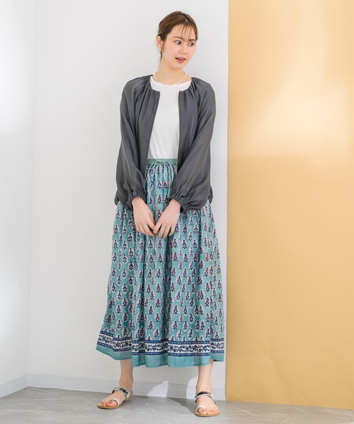 「KATHARINE ROSS」 ブルゾン MEDIUM グレー レディース_画像2
