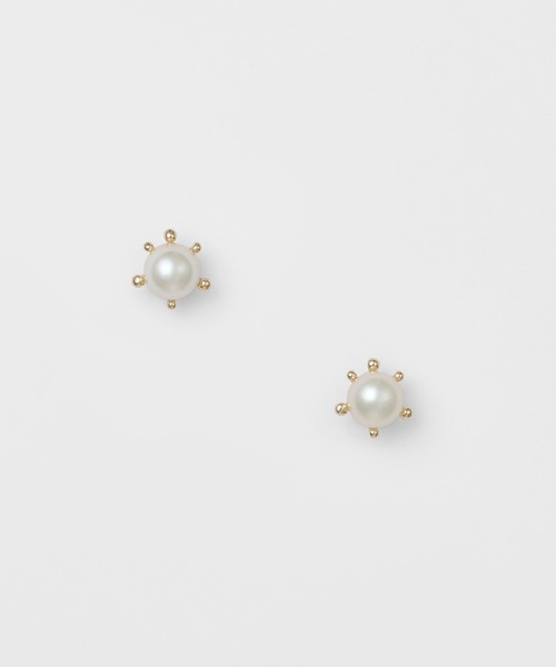 agete（アガット） ピアス K10パールピアス レディース : ZOZOTOWN