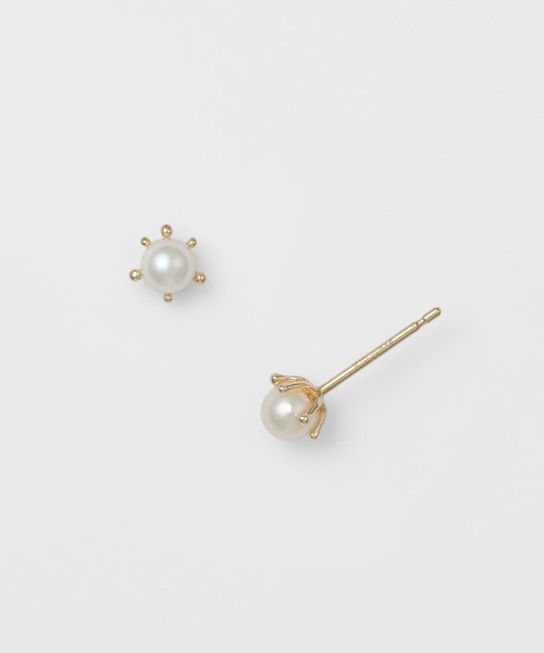 agete（アガット） ピアス K10パールピアス レディース : ZOZOTOWN