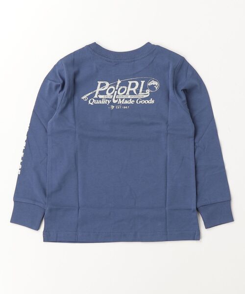 tシャツ ロゴ コットン ジャージー Tシャツ キッズ 子供服 男の子の画像