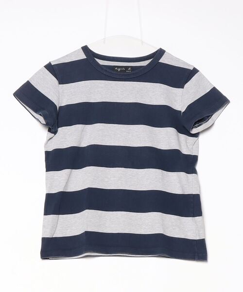 agnes b.（アニエスベー） 半袖Tシャツ - ネイビー レディース
