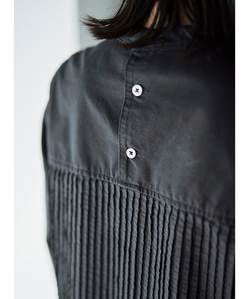 「Sunny clouds」 長袖ワンピース LARGE ブラック レディース_画像7