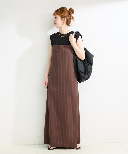 B.C STOCK（ベーセーストック） ワンピース 手洗い可 / *MAI.M WOOLY
