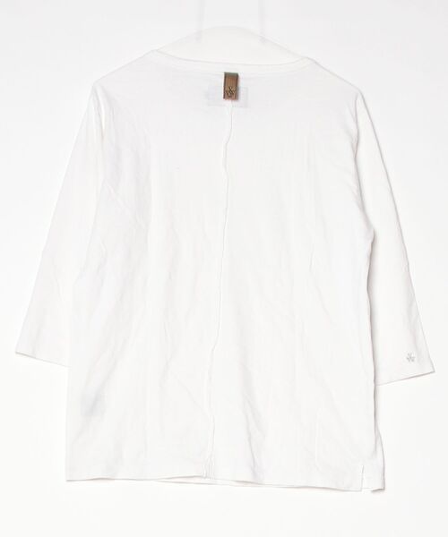「VIRGOwearworks」 長袖Tシャツ 2 ホワイト メンズ_画像2