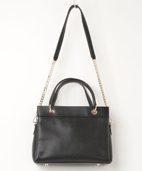 MICHAEL KORS 2way ハンドバッグ ショルダー MICHAEL KORS（マイケルコース） ワンポイント2WAYバッグ - ブラック