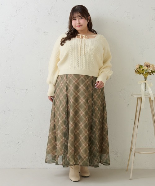 「Louiosy」 スカート X-LARGE ブラック レディース_画像6