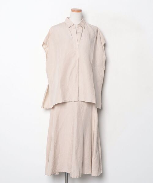 PLST（プラステ） セットアップ M ベージュ レディース : ZOZOTOWN