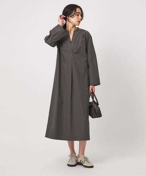 専用　green label relaxing スキッパー ワンピース green label relaxing（グリーンレーベルリラクシング） ワンピース