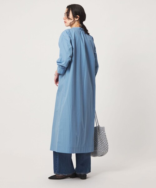 専用　green label relaxing スキッパー ワンピース green label relaxing（グリーンレーベルリラクシング） ワンピース