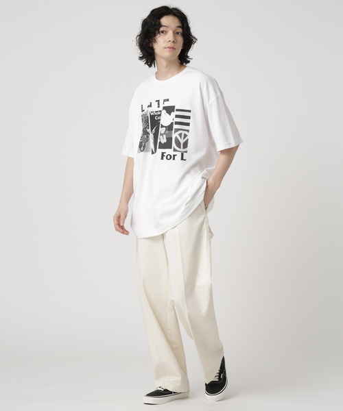 「NuGgETS」 半袖Tシャツ X-LARGE ホワイト メンズ_画像4