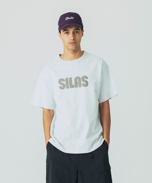 「SILAS」 半袖Tシャツ L ホワイト メンズ_画像3