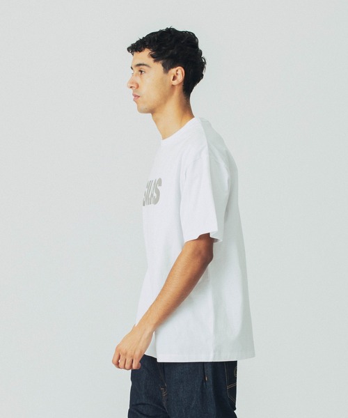 「SILAS」 半袖Tシャツ L ホワイト メンズ_画像5