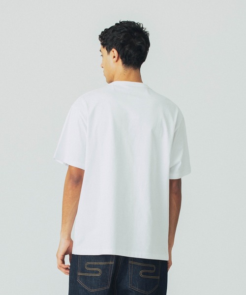 「SILAS」 半袖Tシャツ L ホワイト メンズ_画像6