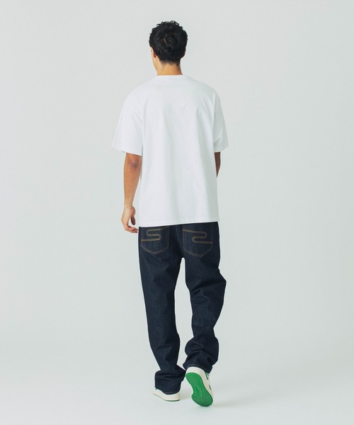 「SILAS」 半袖Tシャツ L ホワイト メンズ_画像8