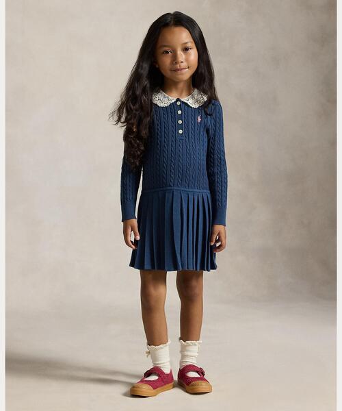 ラルフローレン キッズ　ワンピース Polo Ralph Lauren Childrenswear ラルフローレン ワンピース ミニ