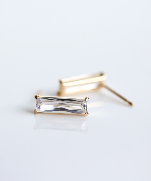 cui-cui（キュイキュイ） ピアス キュービックジルコニア ピアス | K18