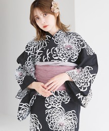 Dita（ディータ） ゆかた 浴衣 1人で着られる浴衣5点セット 和歌山染工