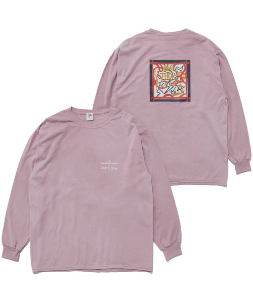 tシャツ 「FRUIT OF THE LOOM/フルーツオブザルーム」 FTL×BASQUIAT LS TEEシャツ レディース メンズ FRUIT OF THE LOOM tシャツ 「FRUIT LOOM/フルーツオブザルーム