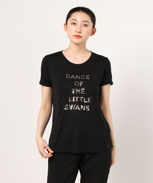 tシャツ スパンコールTシャツ レディース