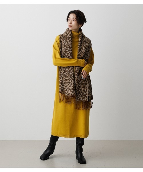 LEOPARD STOLE 484T ストール レオパード柄 LEOPARD STOLE 484T