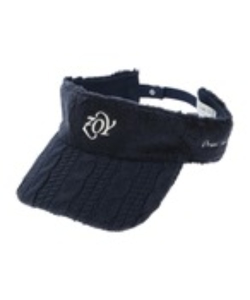 ZOY（ゾーイ） サンバイザー WOMENS トイプー起毛バイザー レディース