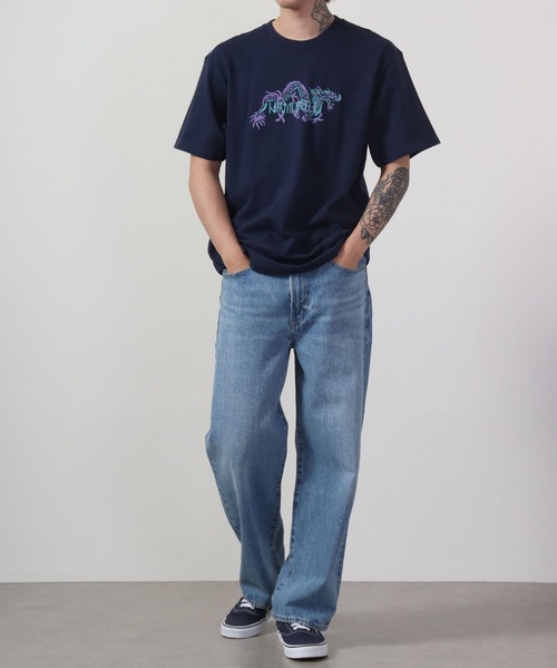 波達 我道/ナミタツガドウ*サイズ XＬ- W 90 *デニムジーンズ