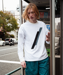 5351 POUR LES HOMMES tシャツ 「5/」ダブルスラッシュロングスリーブ