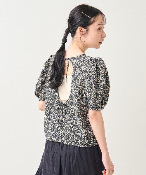 ブラウス シャツ バックオープンブラウス レディース SNIDEL（スナイデル）の「バックオープンブラウス（シャツ