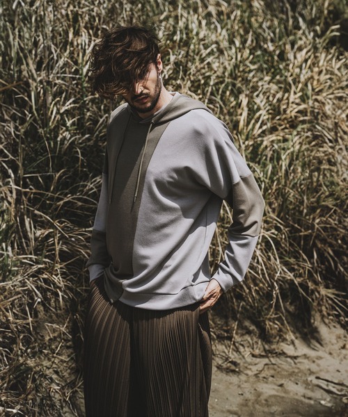 ノーアイディー（NO ID．）/スイッチングBIGパーカ NO ID.（ノーアイディー） パーカー 「NO ID.」Switching Big Parka