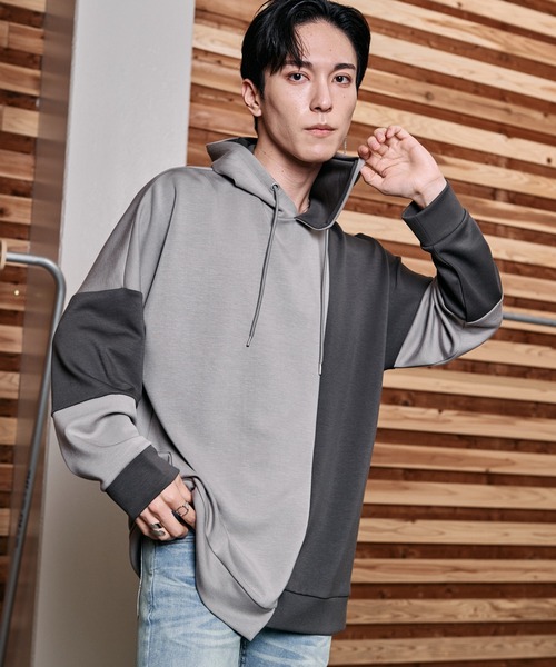 NO ID. スイッチング ビッグパーカ NO ID.（ノーアイディー） パーカー 「NO ID.」Switching Big Parka