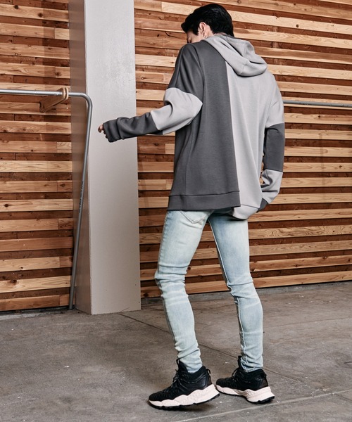 NO ID.（ノーアイディー） パーカー 「NO ID.」Switching Big Parka