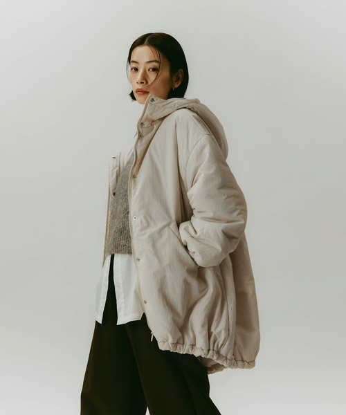 andme（アンドミー） ダウンコート ダウンジャケット オーバーサイズ