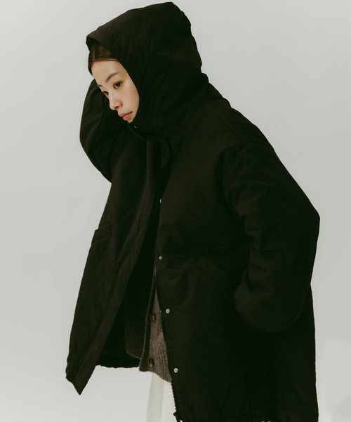 andme（アンドミー） ダウンコート ダウンジャケット オーバーサイズ