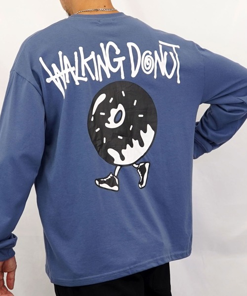 BURNER（バーナー） tシャツ 「GROOVY STORE」WALKING DONUT 刺繍