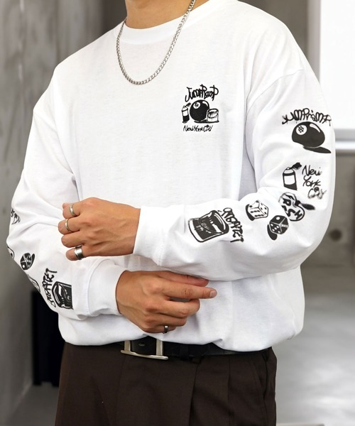 BURNER（バーナー） tシャツ 「GROOVY STORE」WALKING DONUT 刺繍