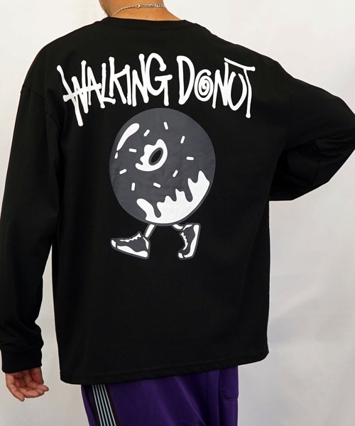 BURNER（バーナー） tシャツ 「GROOVY STORE」WALKING DONUT 刺繍